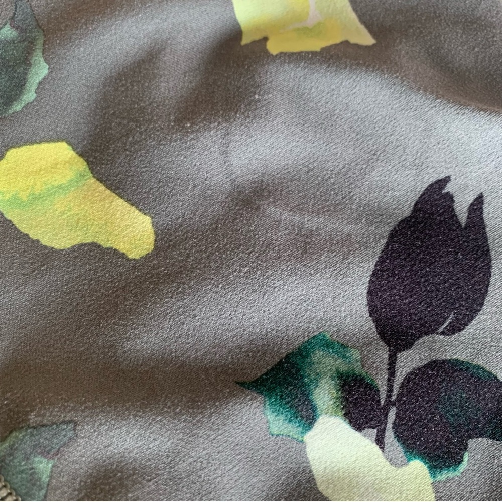 Athleta Painted Flower Elation 7/8 Tight Powervita Green Floral - Picture 8 of 8